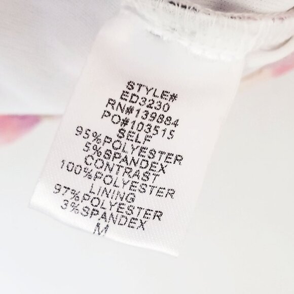 Donnee Par Dieu Corset Floral Ruched Mesh Puff Sleeve Bodycon Mini Dress Fairy M - Picture 13 of 16